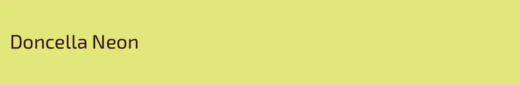 Doncella Neon